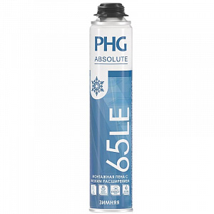 Профессиональная пена PHG Absolute PROF 65 Low Expansion c низким расширением 870 ml